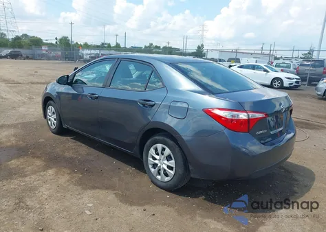 2016 Toyota Corolla L from USA, damaged, VIN 2T1BURHE6GC733512